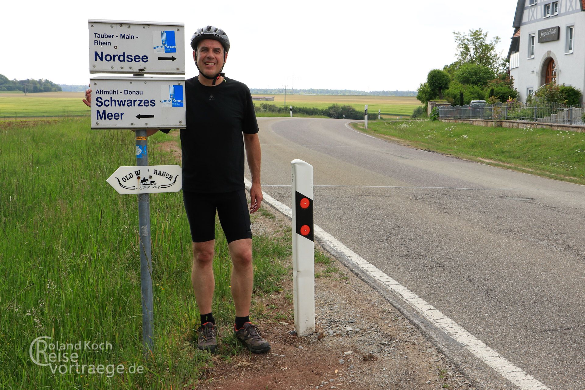 Altmühl Radweg - Europäische Wssserscheide